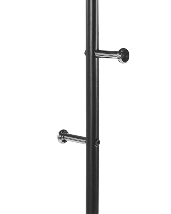 Klädhängare Svart Metall 175 x 50 cm Fristående