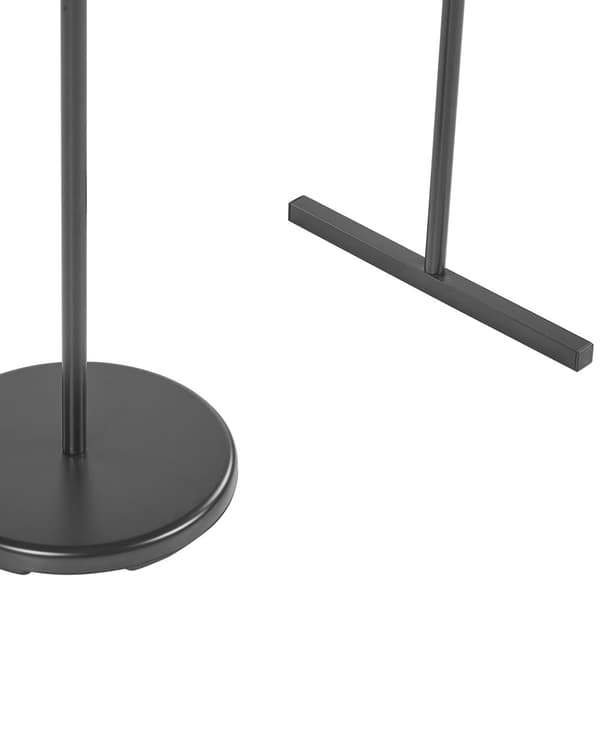 Klädhängare Svart Metall 175 x 50 cm Fristående