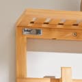 Miniatyrbillede 4 af 6: SoBuy, Vægstativ | Knagerække med 6 kroge | Bambus FHK06-N