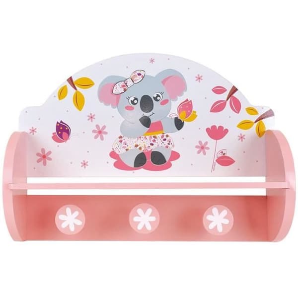 ROLIGT HOUSE Mimi Cally Koala 713337 KLÄDDHYLLA Mått: ± H. 33 x B. 46 x D. 15 cm för barn
