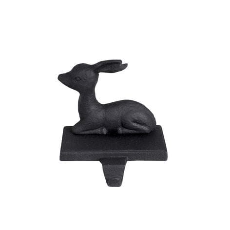 Krok för Julstrumpa Ren Järn Svart