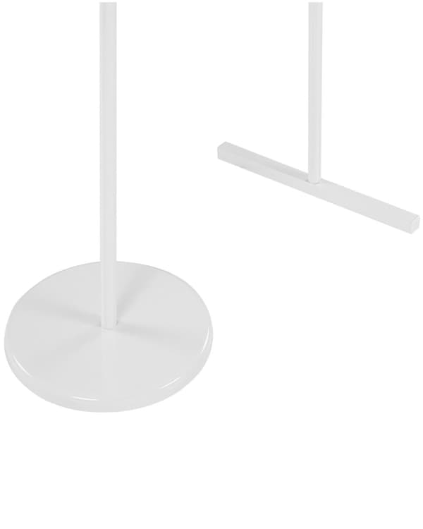 Klesstang Hvit Metall 175 x 50 cm Frittstående Stativ