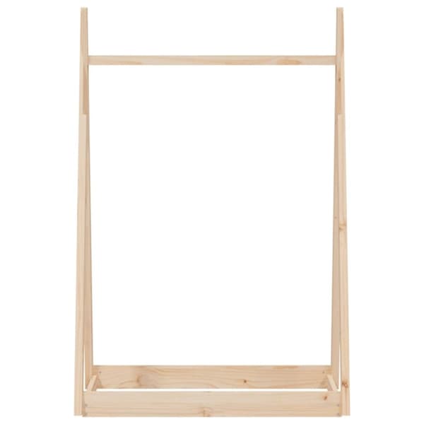 vidaXL Vaateteline 100x45x150 cm täysi mänty