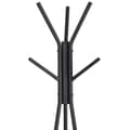 Miniatyrbillede 4 af 8: Rootz Coat Stand - Tøjstativ - 6 kroge - Metal - Sort - 32,5 x 45,5 x 182 cm