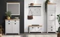 Miniatyrbillede 5 af 5: Rootz Wall Organizer - Wall Mount - Wall Shelf - Wall Unit - Wall Storage - Hanging Panel - Light Grey/Artisan Oak - 91x82x27cm