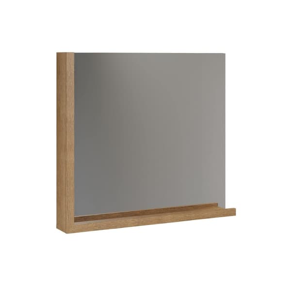 Rootz Wall Mirror - Reflective Glass - Vanity Piece - Looking Glass - Hallway Reflector - Decor Enhancer - Interior Accent - Anthracite with Coast Evo