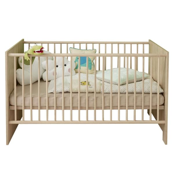 Rootz Children's Bed - Modern Youth Bed - Adjustable Frame - Versatile Design  - Oak Sägerau - 143x83x78cm