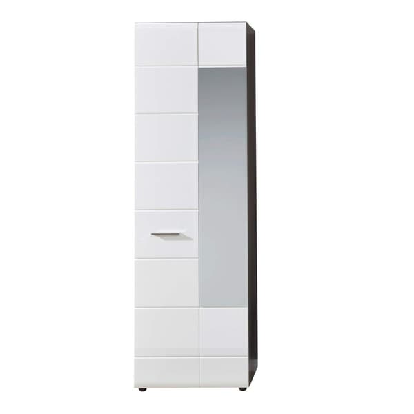 Rootz Wardrobe - Closet - Clothes Cabinet - Storage Unit - Organizer - Apparel Armoire - White - 60 x 191 x 35 cm