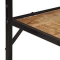 Miniatyrbillede 6 af 9: vidaXL knagerække 90x35x180 cm massivt mangotræ og jern