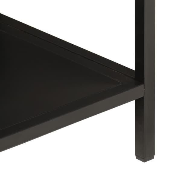 vidaXL knagerække 90x35x180 cm massivt mangotræ og jern
