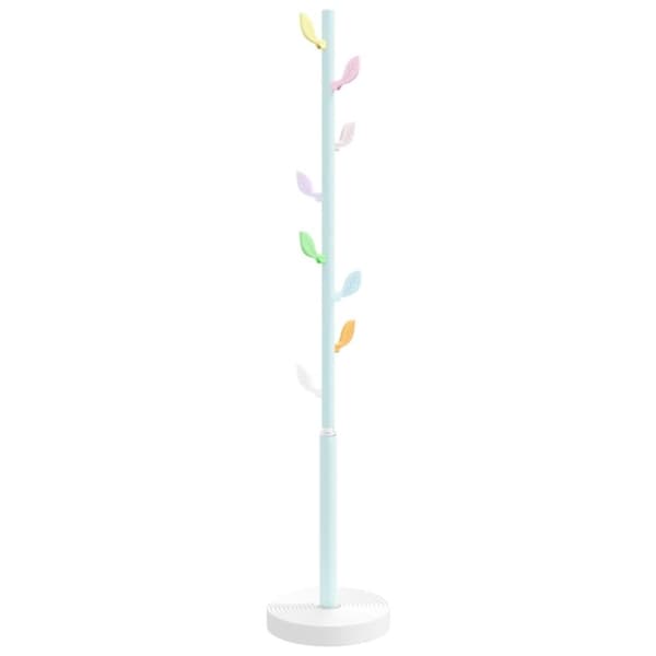 vidaXL Klädhängare blå 172 cm pulverlackerat järn