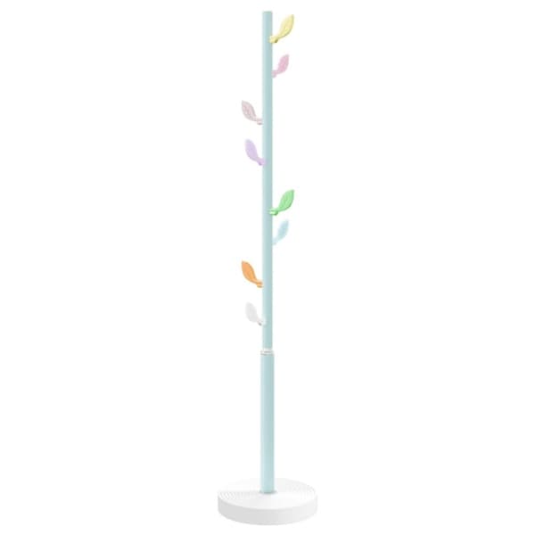 vidaXL Klädhängare blå 172 cm pulverlackerat järn