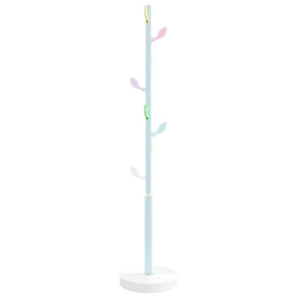 vidaXL Klädhängare blå 172 cm pulverlackerat järn