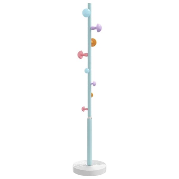 vidaXL Klädhängare blå 172 cm pulverlackerat järn