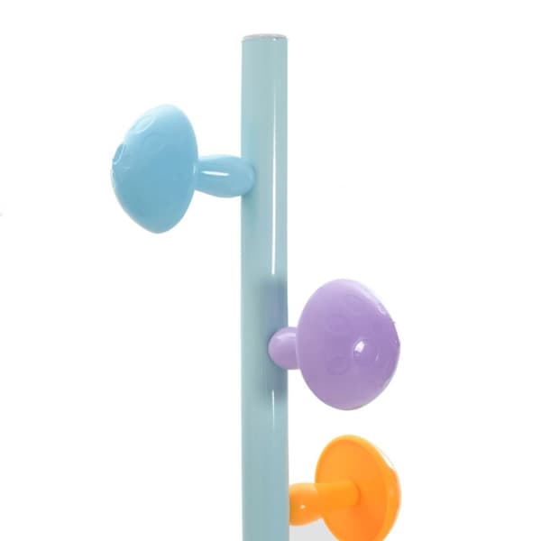 vidaXL Klädhängare blå 172 cm pulverlackerat järn
