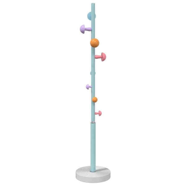 vidaXL stumtjener 172 cm pulverlakeret jern blå