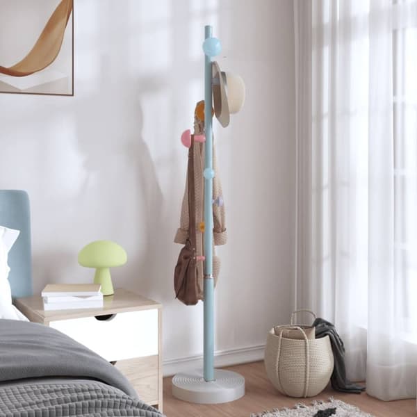 vidaXL stumtjener 172 cm pulverlakeret jern blå