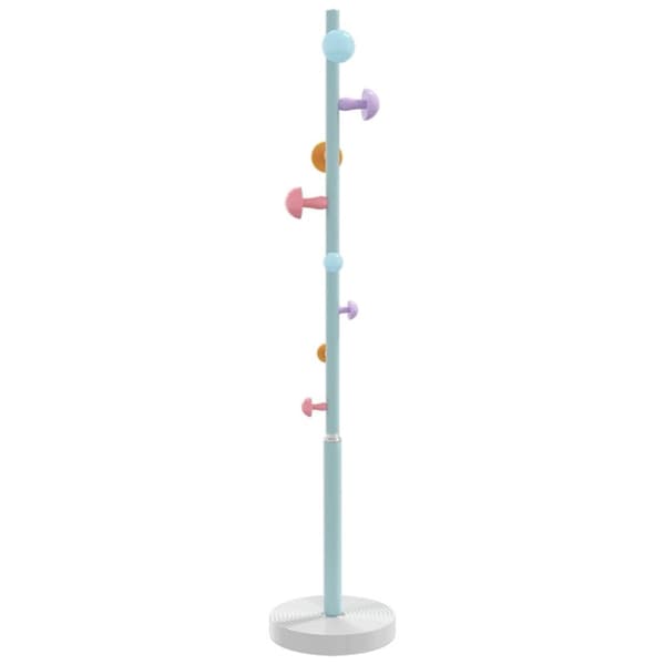vidaXL stumtjener 172 cm pulverlakeret jern blå