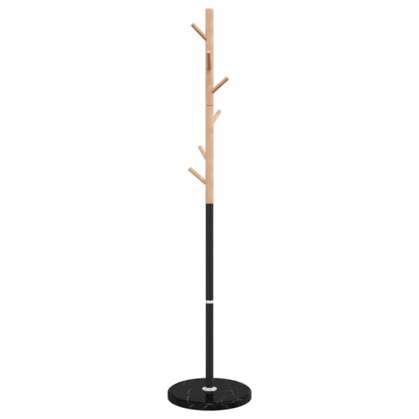 vidaXL Klädställning svart 172 cm pulverlackerat järn