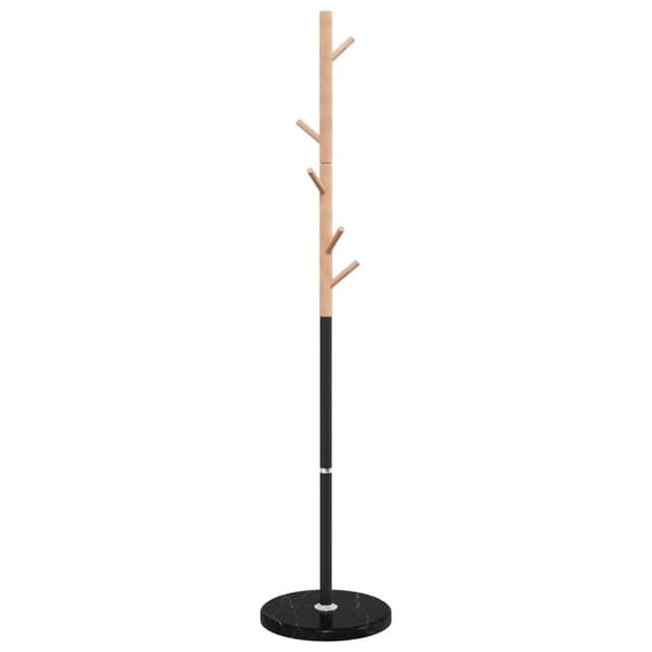 vidaXL Klädställning svart 172 cm pulverlackerat järn