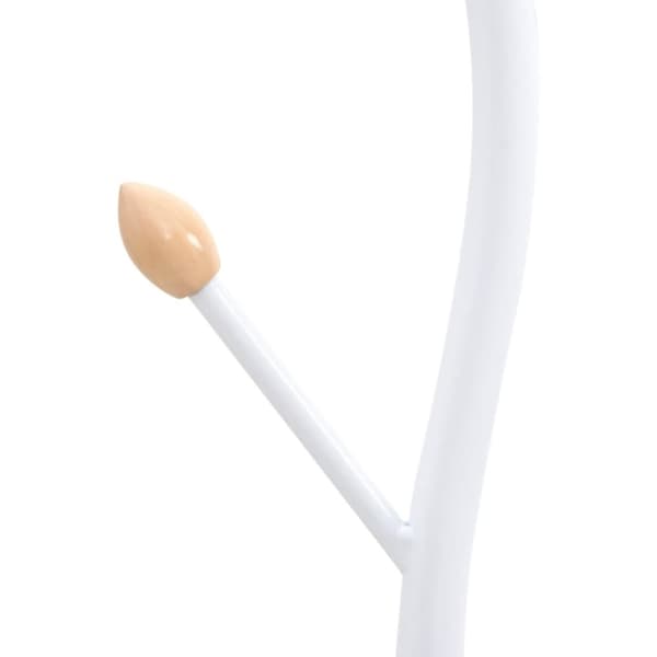 vidaXL stumtjener 177 cm pulverlakeret jern hvid