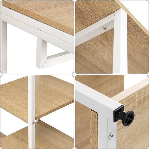 Rootz multifunktionelt tøjstativ - Organizer - Garderobestativ - Rigelig opbevaring, Alsidig placering, Holdbar konstruktion - 90 cm x 40 cm x 204,5 c