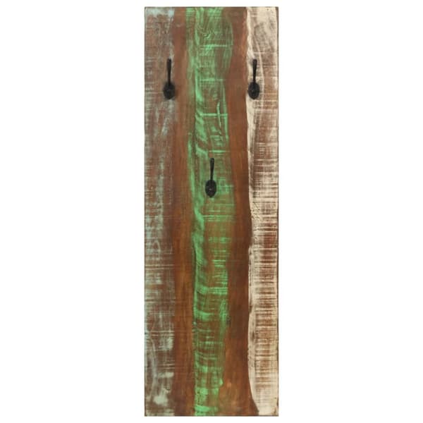vidaXL Seinäkiinnitteiset naulakot 2 kpl 36x3x110cm täysi kierrätyspuu -  Naulakot & hattuhyllyt
