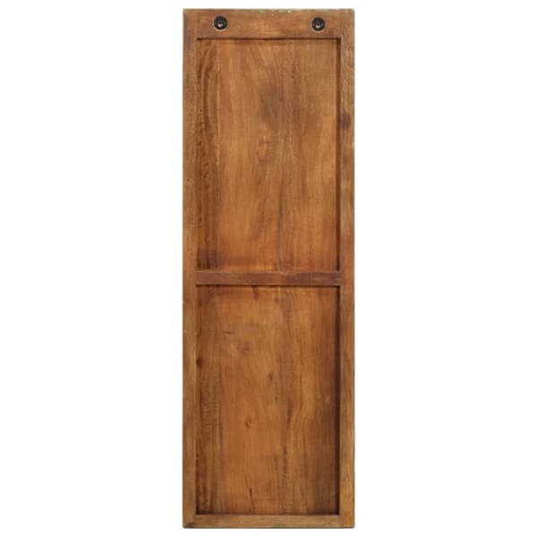 vidaXL Seinäkiinnitteiset naulakot 2 kpl 36x3x110cm täysi kierrätyspuu -  Naulakot & hattuhyllyt