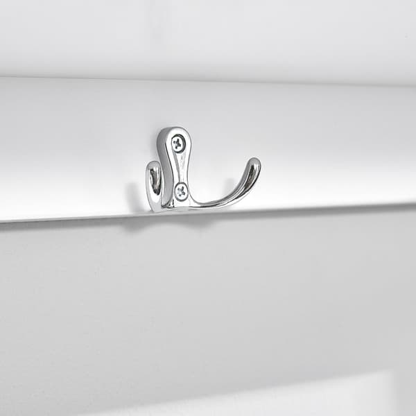 Rootz väggklädhängare med förvaringskorgar - Hänghylla - Entréorganisator - MDF-konstruktion - Utrymmesbesparande design - 80 cm x 25 cm x 20 cm