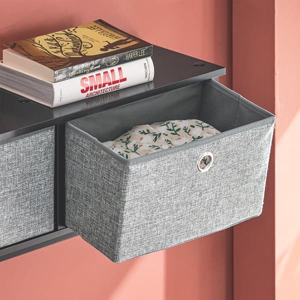 Rootz vægknagerække med opbevaring - Nøgleorganisator - Entréhylde - FSC-certificeret - 100x30x20 cm - Miljøvenlig honeycomb-emballage
