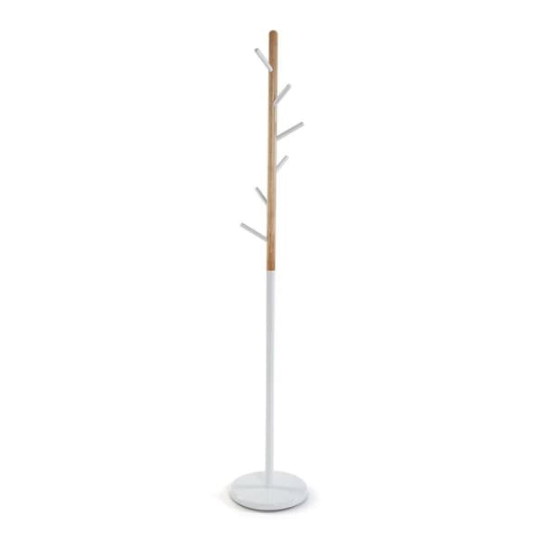 Hattställ Versa Vit Metall Escandinavo/Nórdico 28 x 180 x 28 cm