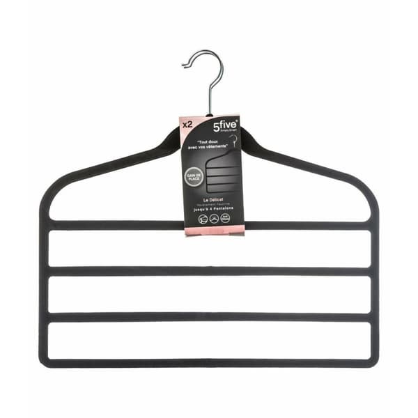 Multigalge för byxor 5five Simply Smart Svart Nylon ABS 44,8 x 41,5 cm Byxor