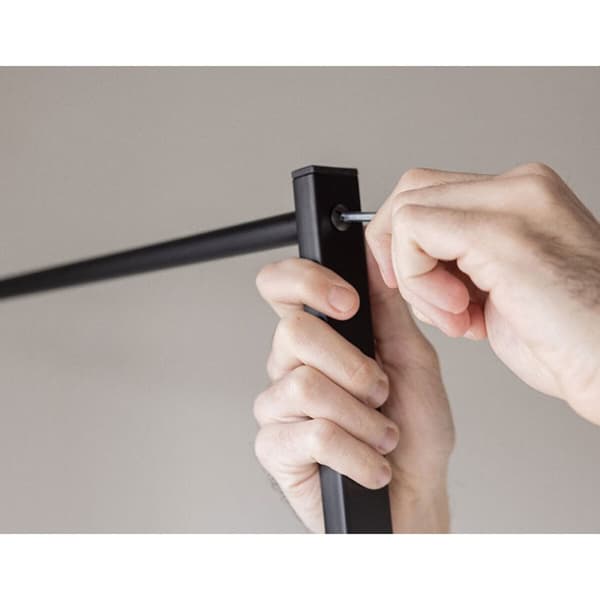 Stojalo za klobuke Newlux Hangy One 15 Sort Metal 80 x 40 x 160 cm
