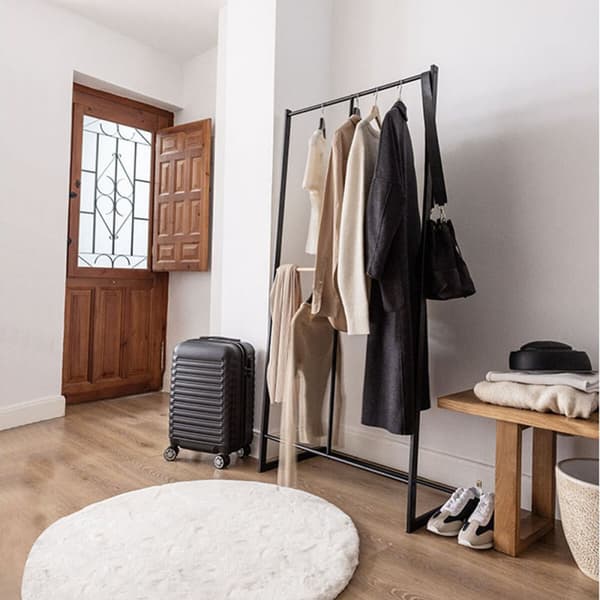 Stojalo za klobuke Newlux Hangy One 15 Sort Metal 80 x 40 x 160 cm