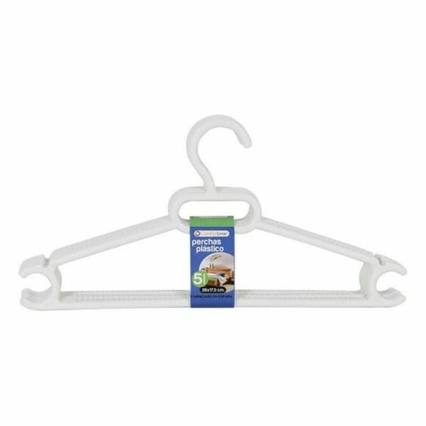 Bøjler Leo Dem Leo Plastik 5 Dele 38 x 17,5 cm (12 enheder)
