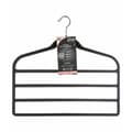Miniatyrbilde 5 av 5: Flerbruksbuksehenger 5five Simply Smart Svart Nylon ABS 44,8 x 41,5 cm Bukser
