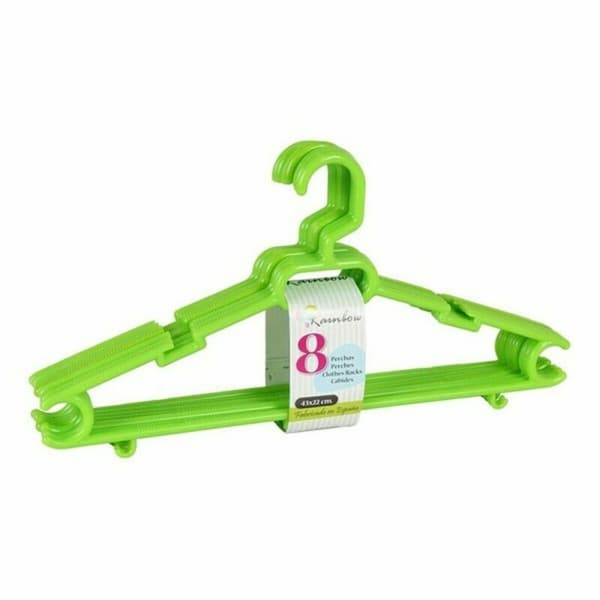 Ripustimet Rainbow Dem Rainbow Muovinen 8 Kappaletta 43 x 22 x 6 cm (8 osaa)