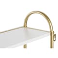 Miniatyrbilde 2 av 5: Vegghengt klehenger DKD Home Decor Metall MDF Glam (50 x 15 x 43 cm)