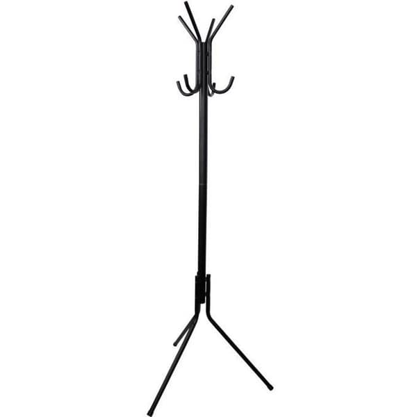 Klädhängare - BOX AND BEYOND - svart metall - 8 huvuden - 178 x 62 x 62 cm