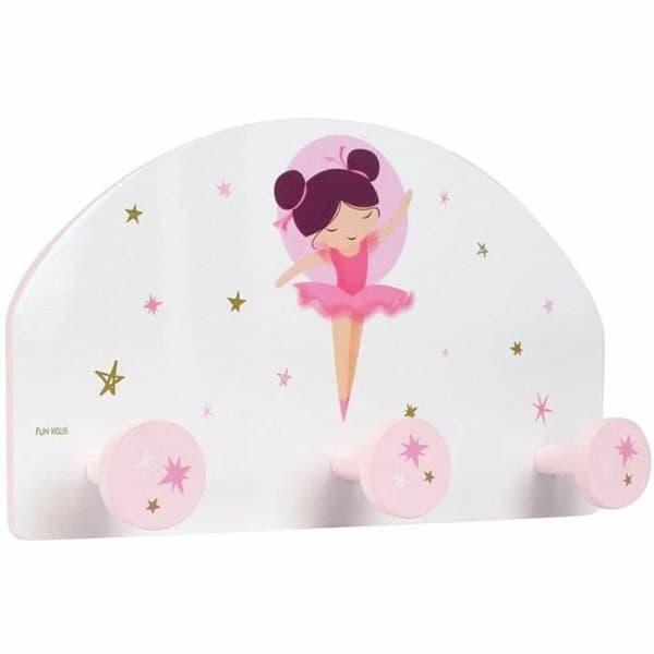 Wall mounted coat hanger Fun House Lasten 37 x 21,5 x 68 cm