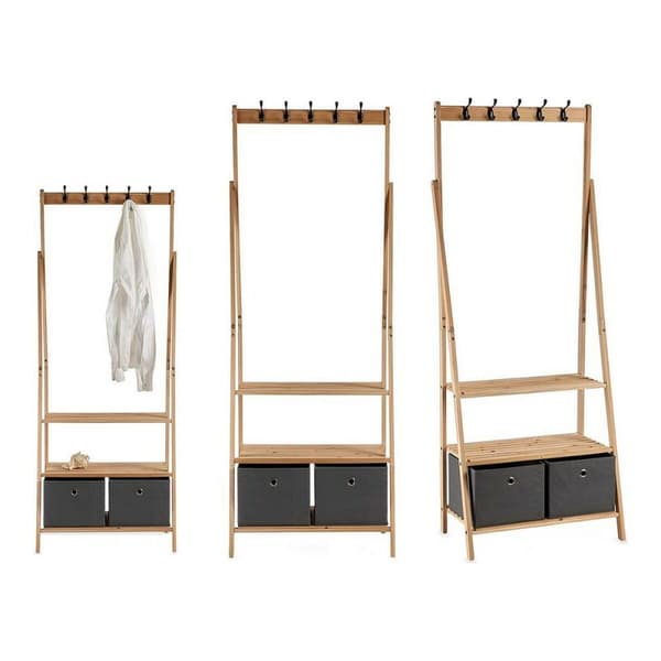 Stumtjener Kipit MH194001H Brun Grå Træ 40,5 x 175 x 67 cm