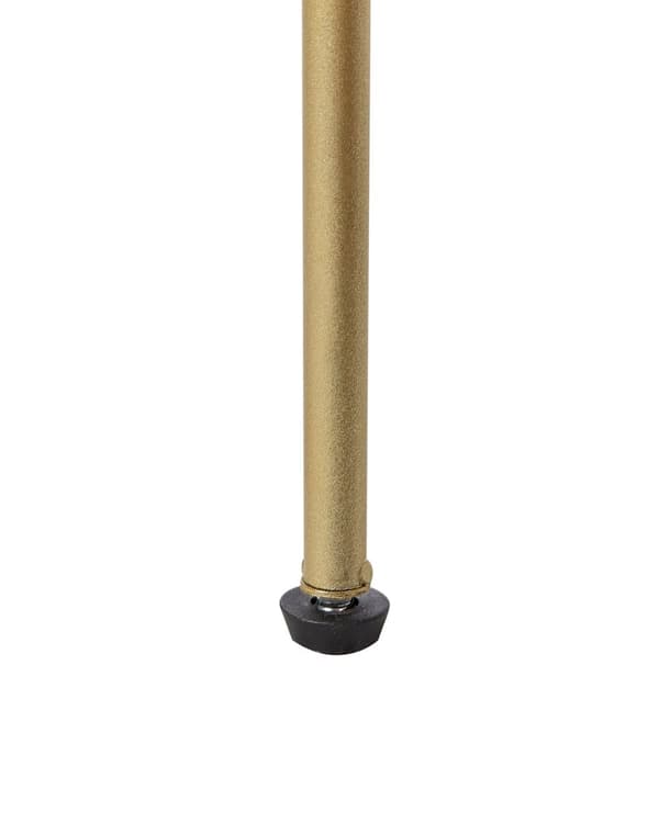 Rumdeler Guld Jern 120 x 160 cm Dekorativ Skærmvæg Paravent til Indendørs Kontor