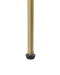 Miniatyrbillede 9 af 9: Rumdeler Guld Jern 135 x 170 cm Dekorativ Skærmvæg Paravent til Indendørs Kontor
