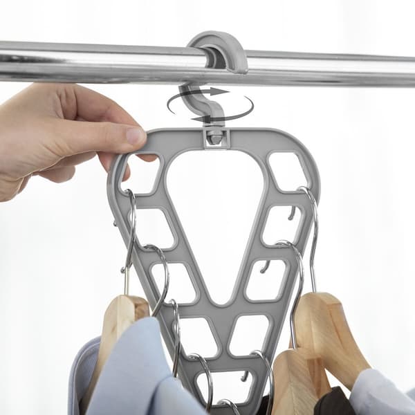Uppsättning av klädhängare arrangörer Orzer InnovaGoods 2 antal