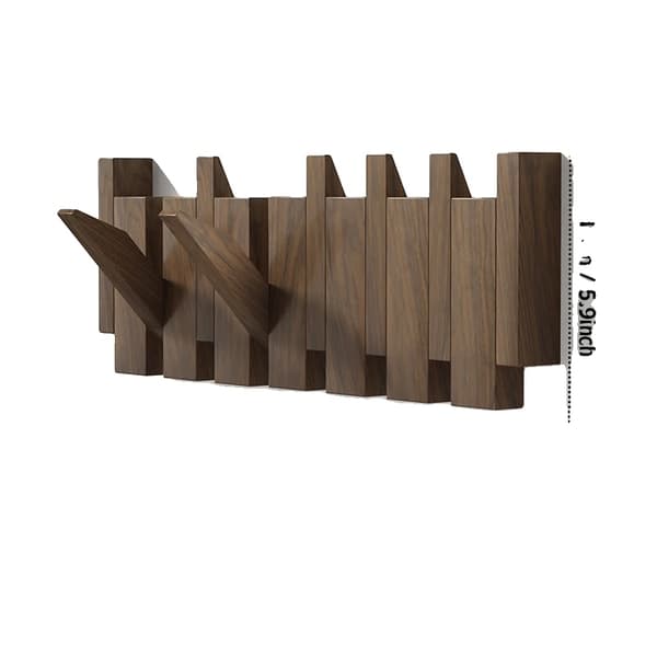 Pianoavainnaulakko, moderni muotoilu, korkea kantokyky,6 Koukkua
