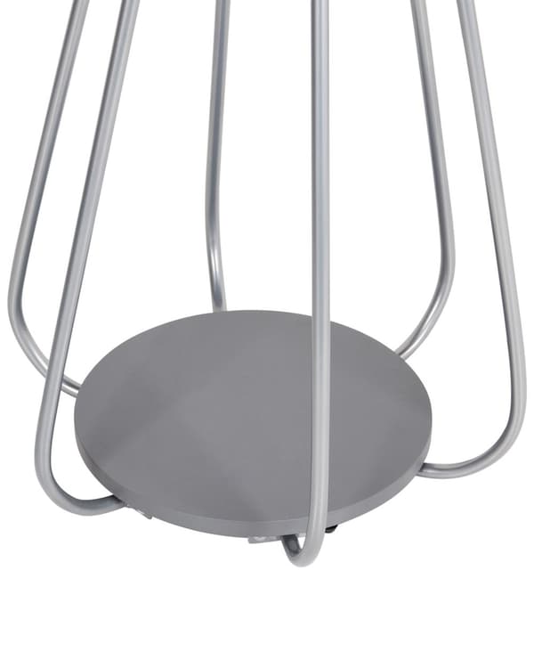 Klädställning Silver Metall 165 cm Fristående Jackställ Industriell Modern Dekorativ Accent Stycke Hall Tillbehör