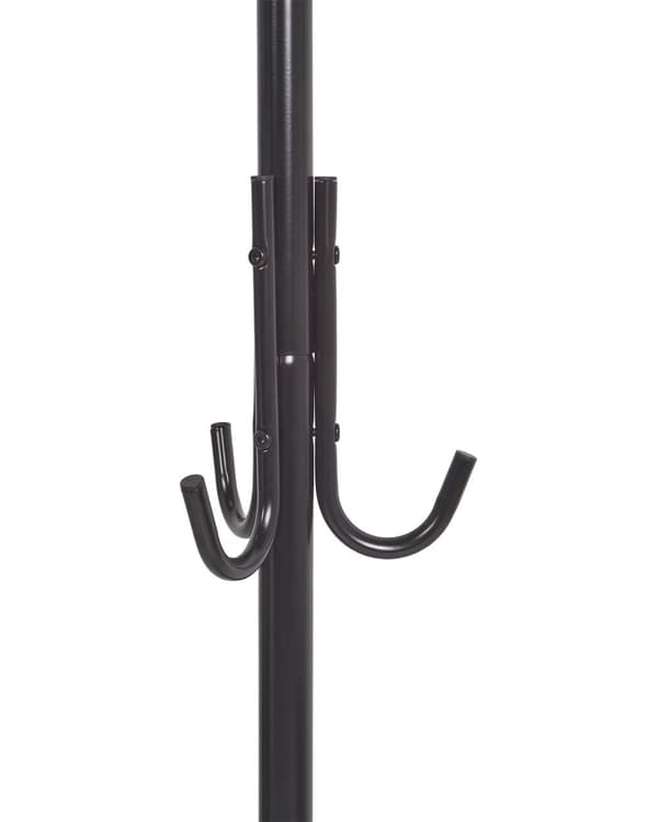Klädställning Svart Metall 175 cm Fristående Jackställ Industriell Modern Dekorativ Accent Stycke Hall Tillbehör