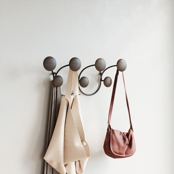 Porte manteaux Dotsy - Umbra - Brun -