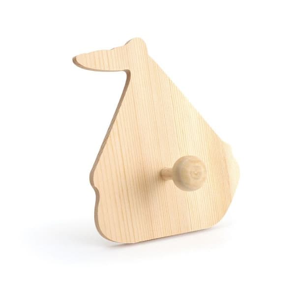 Kropp - Kreativ frö - Båt - 12,5 cm - Brun - Barninredning