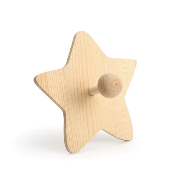 Krok - Kreativ frö - Trästerna - 15 cm - Brun - Väggen dekoration